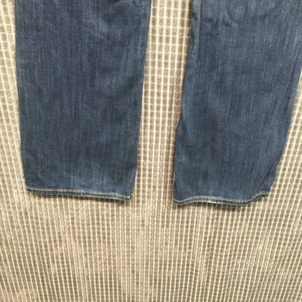 American Eagle Womens Slim Boot Jeans Stretch Size 4 Short Dark Wash Blue
